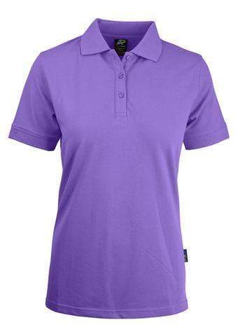 Aussie Pacific Casual Wear Purple / 6 AUSSIE PACIFIC laides claremont polo - 2315