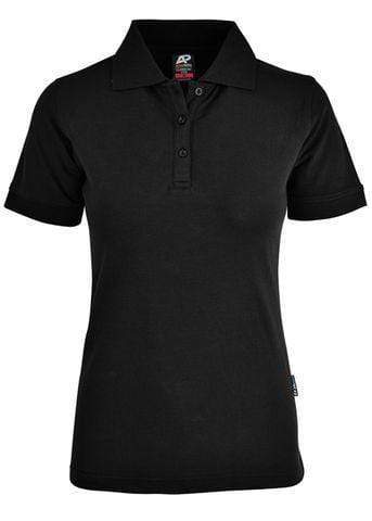 Aussie Pacific Casual Wear Black / 6 AUSSIE PACIFIC laides claremont polo - 2315