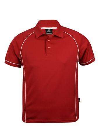 Aussie Pacific Casual Wear Red/White / S AUSSIE PACIFIC men's endeavour polo shirt 1310