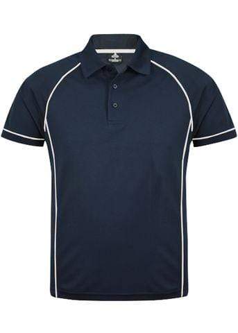 Aussie Pacific Casual Wear Navy/White / S AUSSIE PACIFIC men's endeavour polo shirt 1310