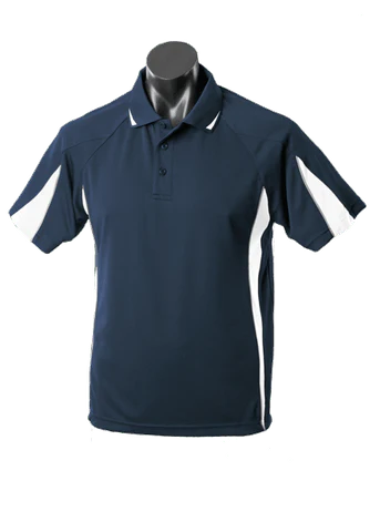 Aussie Pacific Casual Wear Navy/White/Ashe / S AUSSIE PACIFIC men's eureka polo shirt 1304
