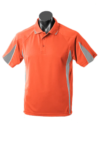 Aussie Pacific Casual Wear Orange/Charcoal/White / S AUSSIE PACIFIC men's eureka polo shirt 1304