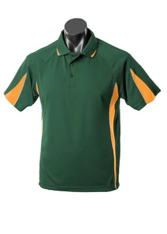 Aussie Pacific Casual Wear Bottle/Gold/Ashe / S AUSSIE PACIFIC men's eureka polo shirt 1304