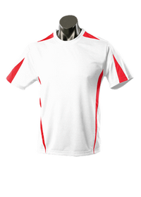 Aussie Pacific Casual Wear White/Red / S AUSSIE PACIFIC men's eureka tees 1204