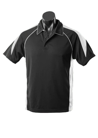Aussie Pacific Casual Wear Black/Ashe / S AUSSIE PACIFIC men's premier polo shirt 1301