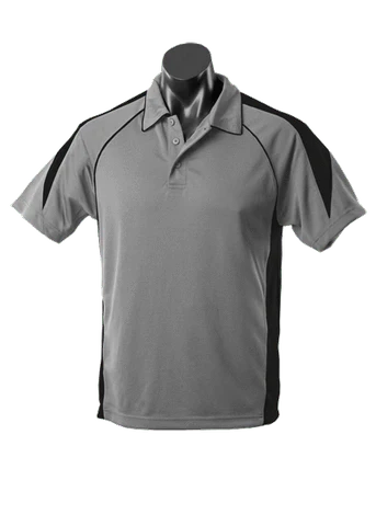 Aussie Pacific Casual Wear Ashe/Black / S AUSSIE PACIFIC men's premier polo shirt 1301