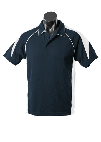 Aussie Pacific Casual Wear Navy/White / S AUSSIE PACIFIC men's premier polo shirt 1301