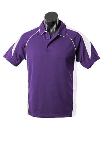 Aussie Pacific Casual Wear Purple/White / S AUSSIE PACIFIC men's premier polo shirt 1301