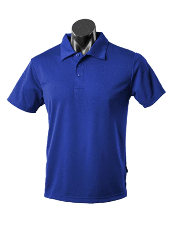 Aussie Pacific Casual Wear Royal / S AUSSIE PACIFIC mens botany corporate polo shirt 1307