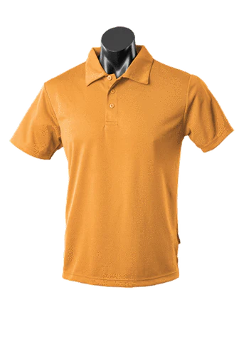 Aussie Pacific Casual Wear Gold / S AUSSIE PACIFIC mens botany corporate polo shirt 1307
