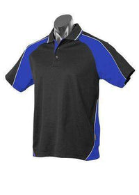 Aussie Pacific Casual Wear Black/Royal/White / S AUSSIE PACIFIC Panorama polo shirt 1309