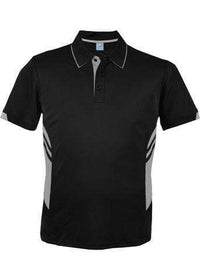 Aussie Pacific Casual Wear Black/Ashe / S AUSSIE PACIFIC tasman polo shirt 1311