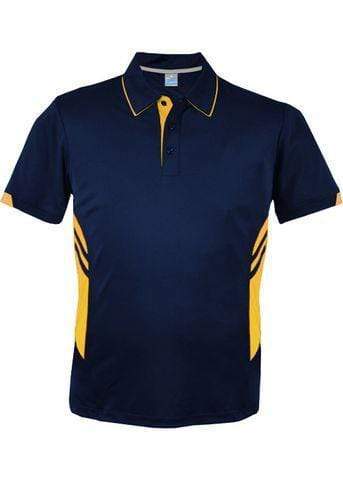 Aussie Pacific Casual Wear Navy/Gold / S AUSSIE PACIFIC tasman polo shirt 1311