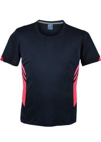 Aussie Pacific Casual Wear Navy/Neon Pink / S AUSSIE PACIFIC Tasman tee 1211