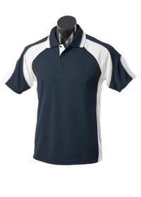Aussie Pacific Casual Wear Navy/White/Ashe / S AUSSIE PACIFICThe Murray men's polo shirt 1300