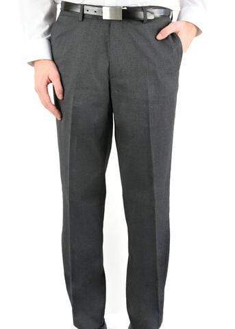 Aussie Pacific Corporate Wear Charcoal / 72R AUSSIE PACIFIC flat front men's pants 1800