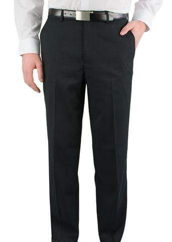 Aussie Pacific Corporate Wear Black / 72R AUSSIE PACIFIC flat front men's pants 1800