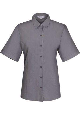 Aussie Pacific Corporate Wear Ash / 4 AUSSIE PACIFIC ladies Belair short sleeve shirt 2905S