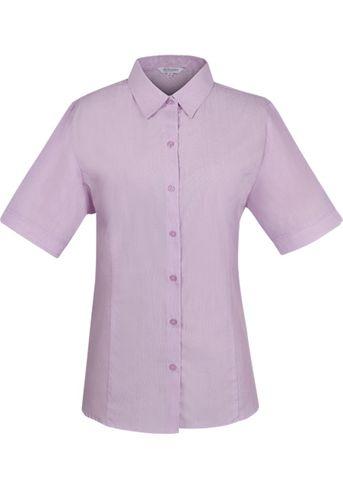 Aussie Pacific Corporate Wear Lilac / 4 AUSSIE PACIFIC ladies Belair short sleeve shirt 2905S