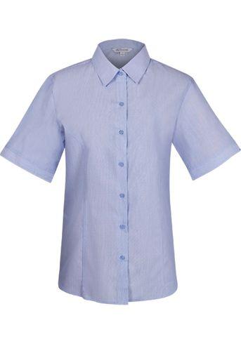 Aussie Pacific Corporate Wear Sky / 4 AUSSIE PACIFIC ladies Belair short sleeve shirt 2905S