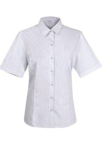Aussie Pacific Corporate Wear Silver / 4 AUSSIE PACIFIC ladies Belair short sleeve shirt 2905S