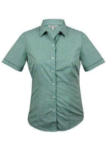 Aussie Pacific Corporate Wear Emerald / 4 AUSSIE PACIFIC LADIES EPSOM SHORT SLEEVE 2907S