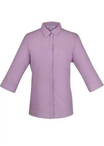 Aussie Pacific Corporate Wear Mauve / 4 AUSSIE PACIFIC LADIES GRANGE 3/4 SLEEVE 2902T