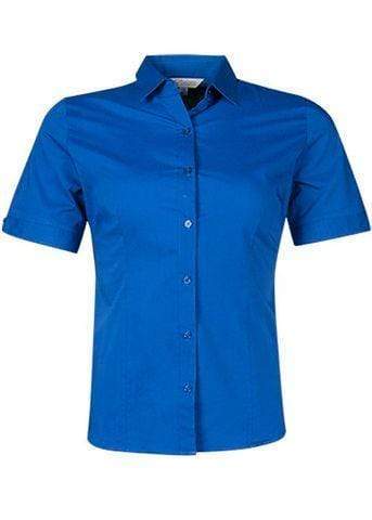 Aussie Pacific Corporate Wear Royal / 4 AUSSIE PACIFIC LADIES MOSMAN SHORT SLEEVE 2903S