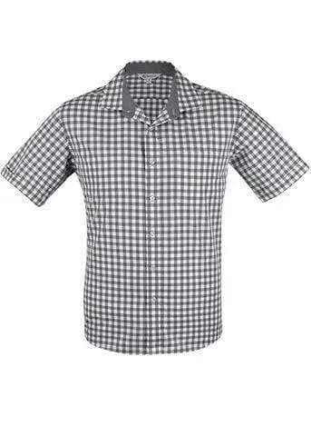 Aussie Pacific Corporate Wear Charcoal / XXS AUSSIE PACIFIC MENS DEVONPORT SHORT SLEEVE 1908S