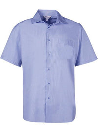 Aussie Pacific Corporate Wear Mid Blue / XXS AUSSIE PACIFIC MENS grange short sleeve 1902s