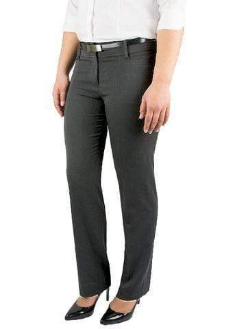 Aussie Pacific Work Wear Charcoal / 4 AUSSIE PACIFIC ladies classic corporate pants 2800