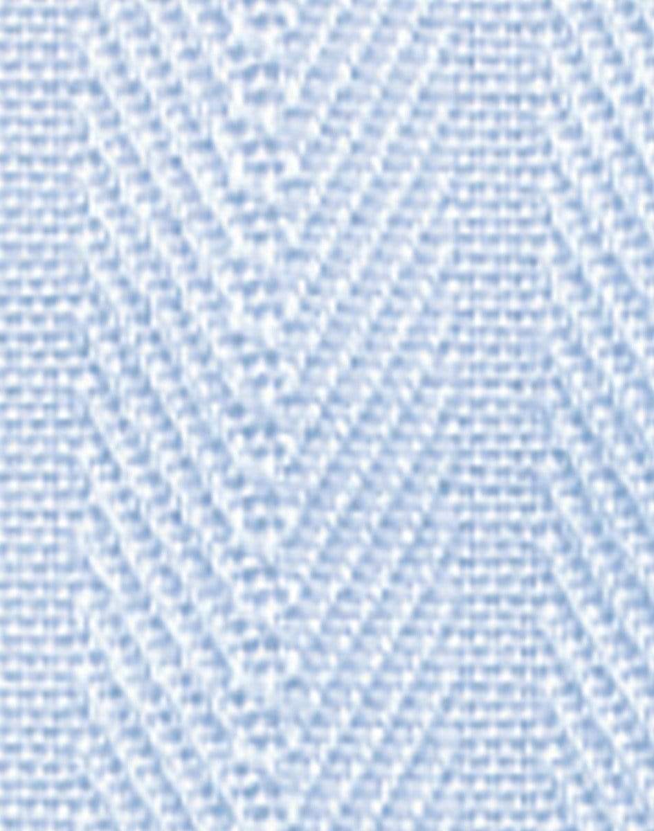 Benchmark Corporate Wear Pale Blue / 6 BENCHMARK Women's Self Stripe Long Sleeve Shirt M8100L