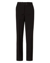 Benchmark Corporate Wear Navy / 6 BENCHMARK Women's Wool Blend Stretch Slim Leg Flexi Waist Pants M9400