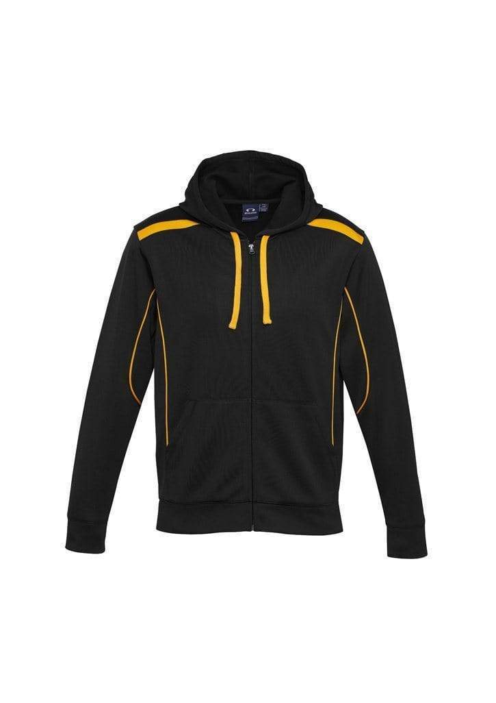 Biz Collection Active Wear Black/Gold / S Biz Collection Men’s United Hoodie Sw310m