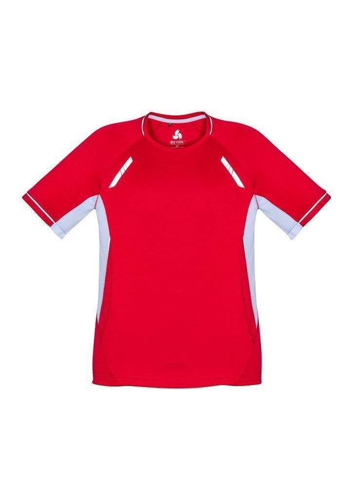 Biz Collection Casual Wear Red/White/Silver / 4 Biz Collection Kid’s Renegade Tee T701KS