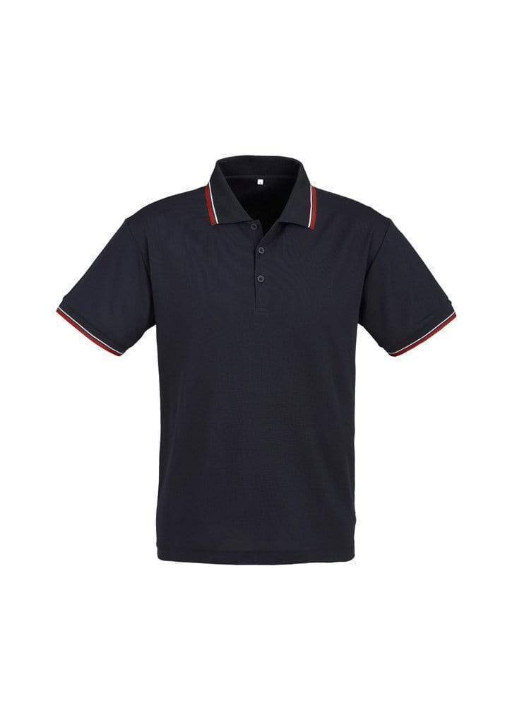 Biz Collection Casual Wear Navy/Red/White / S Biz Collection Men’s Cambridge Polo P227MS