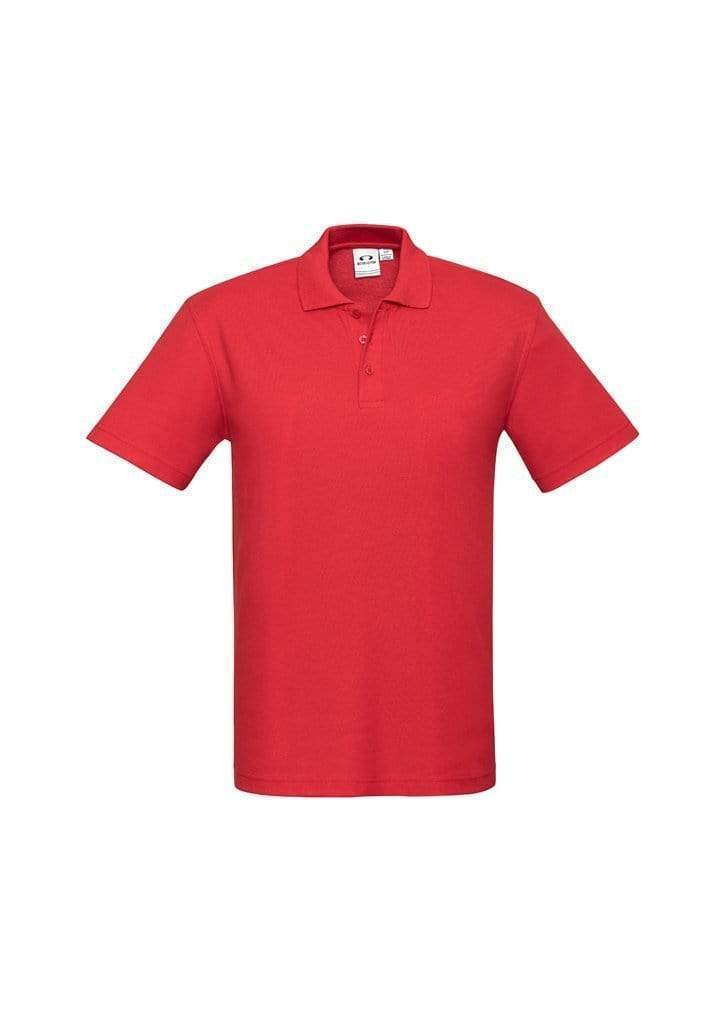 Biz Collection Casual Wear Red / S Biz Collection Men’s Crew Polo P400MS