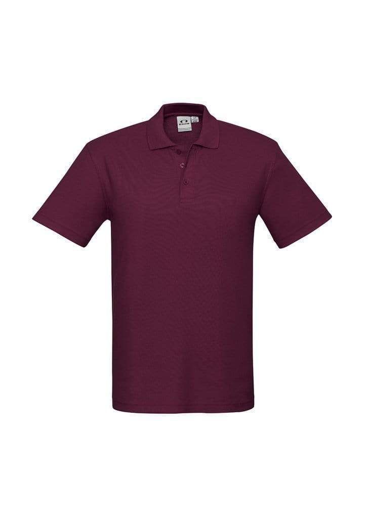 Biz Collection Casual Wear Maroon / S Biz Collection Men’s Crew Polo P400MS