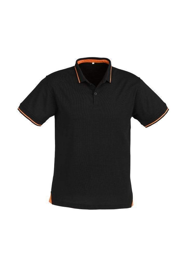 Biz Collection Casual Wear Black/Orange / S Biz Collection Men’s Jet Polo P226MS