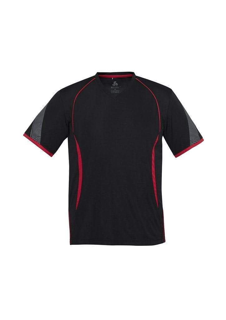 Biz Collection Casual Wear Black/Red / S Biz Collection Men’s Razor Tee T406MS