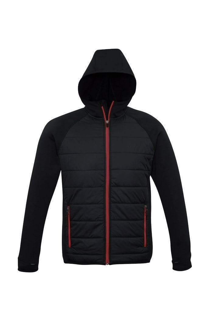 Biz Collection Casual Wear Black/Red / S Biz Collection Men’s Stealth Tech Hoodie J515m