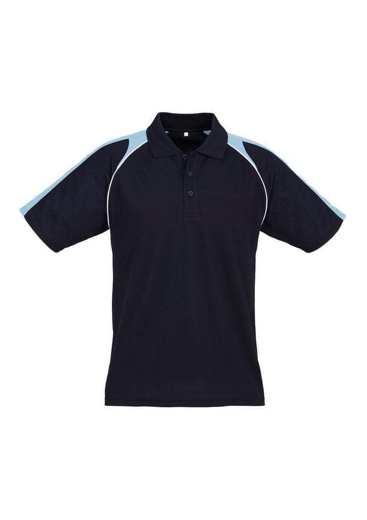 Biz Collection Casual Wear Navy/Spring Blue/White / S Biz Collection Men’s Triton Polo P225MS