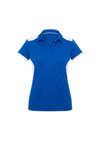 Biz Collection Casual Wear 6 / Royal/White Biz Collection Rival Ladies Polo P705LS