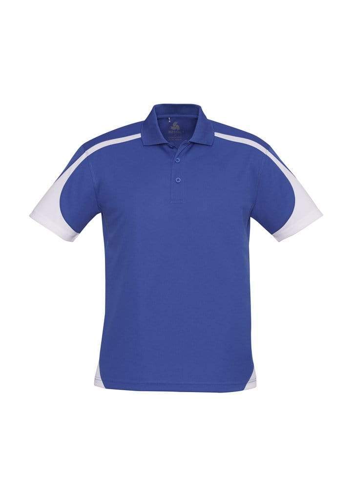 Biz Collection Casual Wear S / Royal/White Biz Collection Talon Mens Polo P401MS