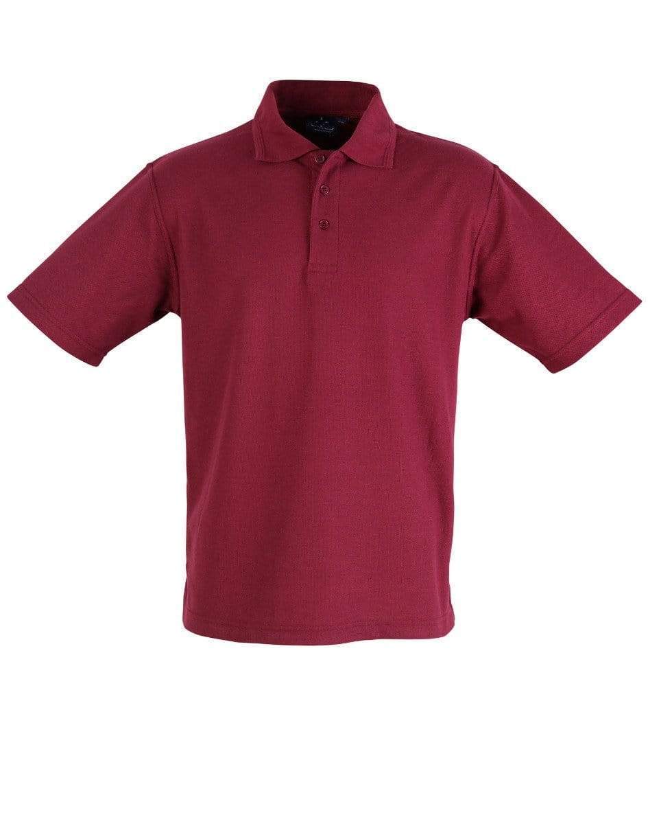 Biz Collection Casual Wear Maroon / 6K Biz Collection Traditional Polo Kids PS11K