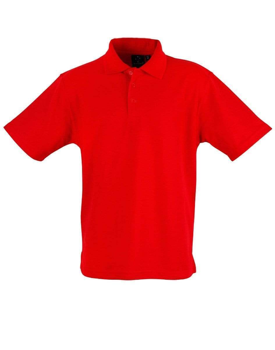 Biz Collection Casual Wear Red / 12K Biz Collection Traditional Polo Kids PS11K