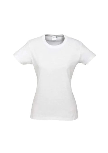 Biz Collection Women’s Ice T-shirt T10022 in White