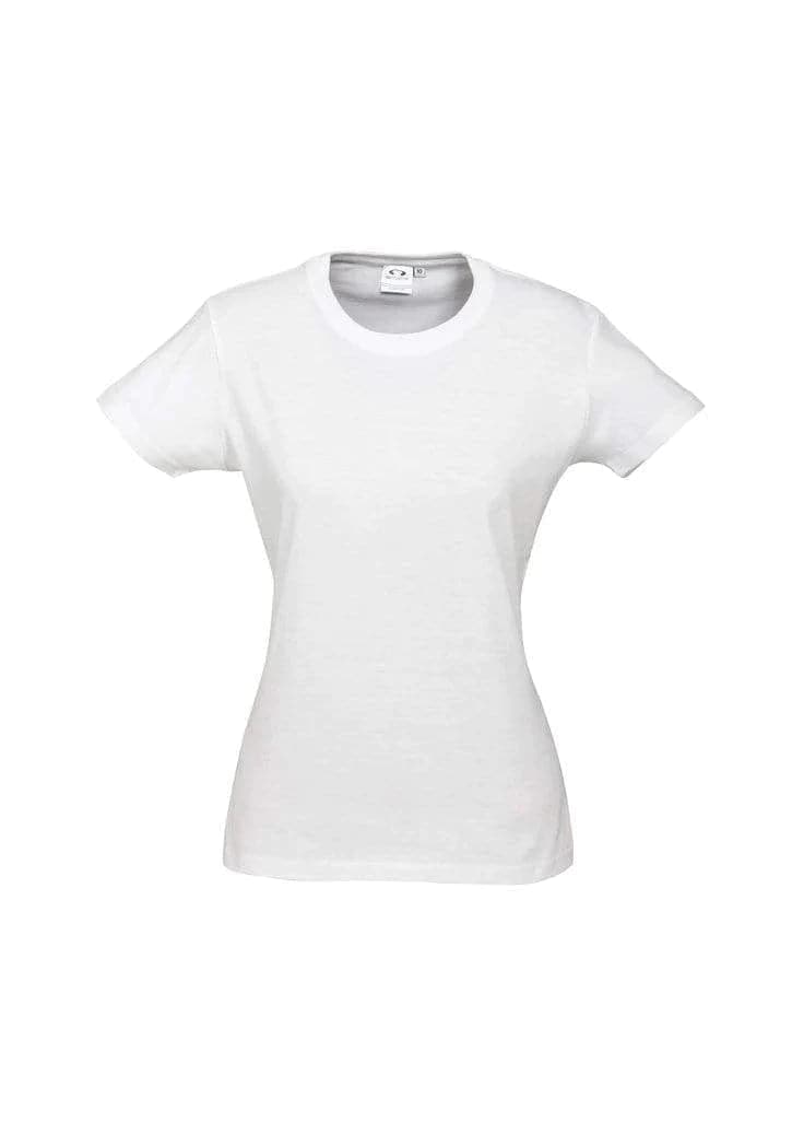 Biz Collection Casual Wear White / 6 Biz Collection Women’s Ice Tee T10022