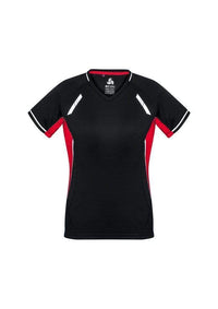 Biz Collection Casual Wear Black/Red/Silver / 6 Biz Collection Women’s Renegade Tee T701LS