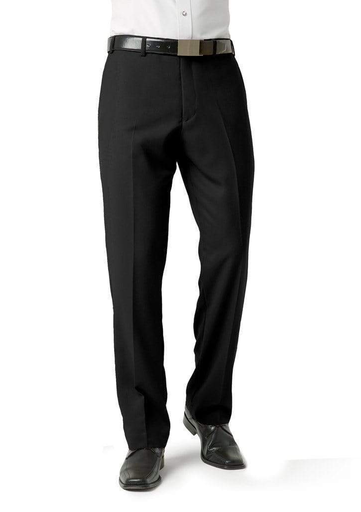Biz Collection Corporate Wear Black / 72 Biz Collection Men’s Classic Flat Front Pant Bs29210